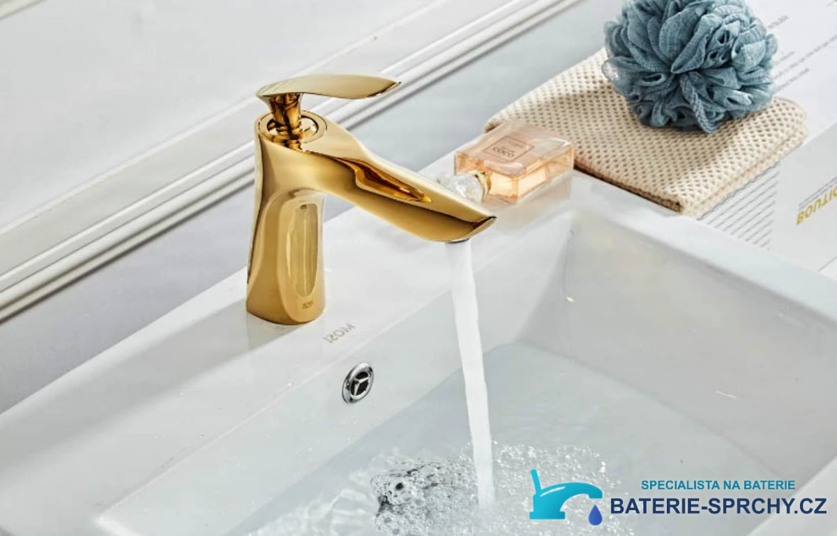 BS1210: Stojánková umyvadlová baterie ELITE EDITION BS0 z mosazi v matné černé, chromu a černo-chromovém provedení