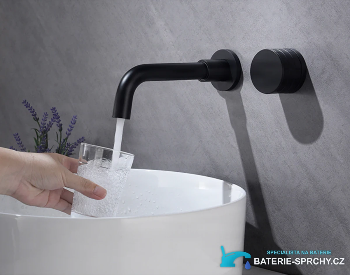 Luxusní podomítková baterie ELITE EDITION BSW1447 v matné černé