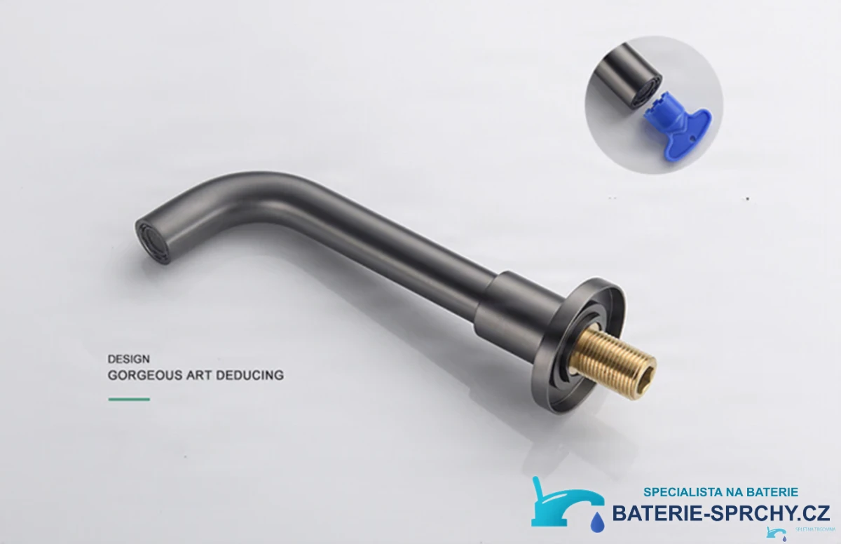Luxusní podomítková baterie ELITE EDITION BSW1447 v saténové grafitově šedé