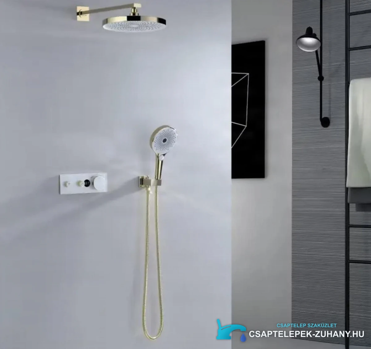 Luksuzni Termostatski Podometni Tus Sistem Elite Edition Bcs1603 Z Zaslonom Premium Linija 2