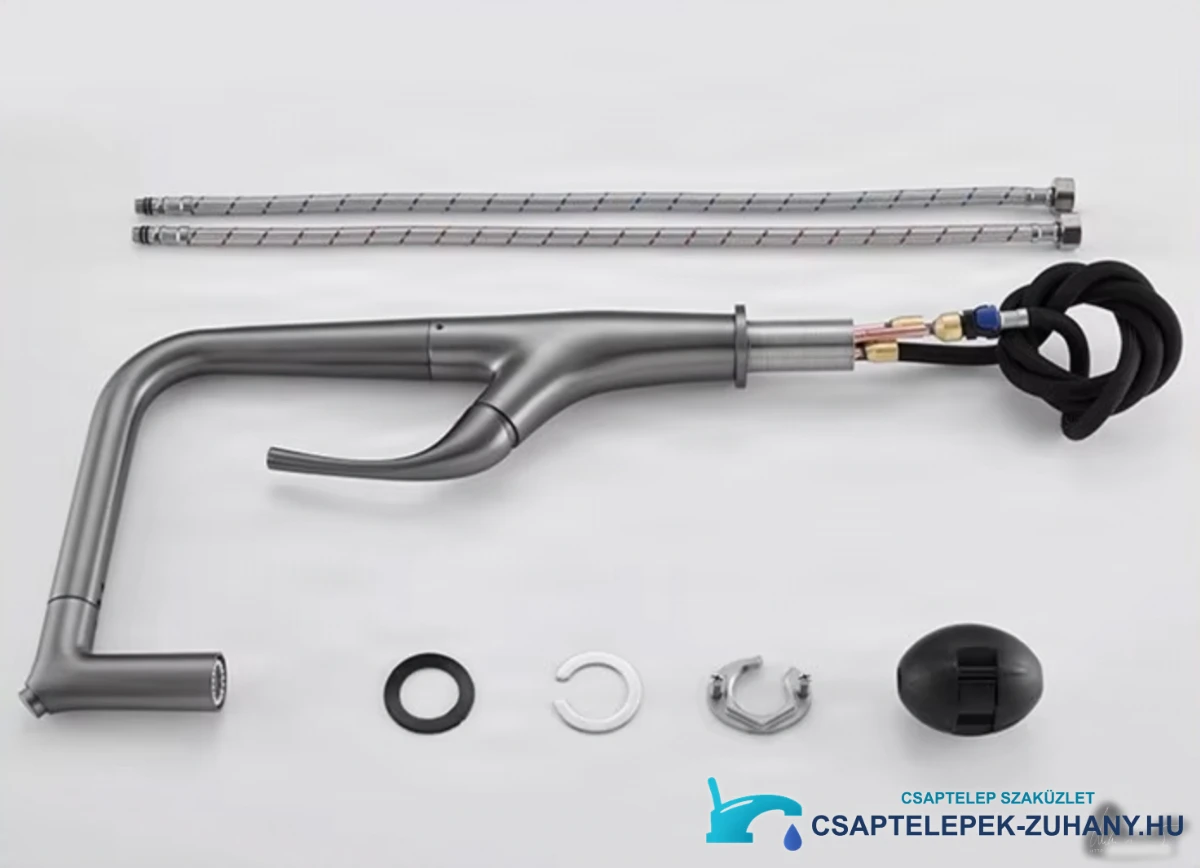 ELITE EDITION KF1013 konyhai csaptelep bekötőcsövekkel és szerelőkészlettel