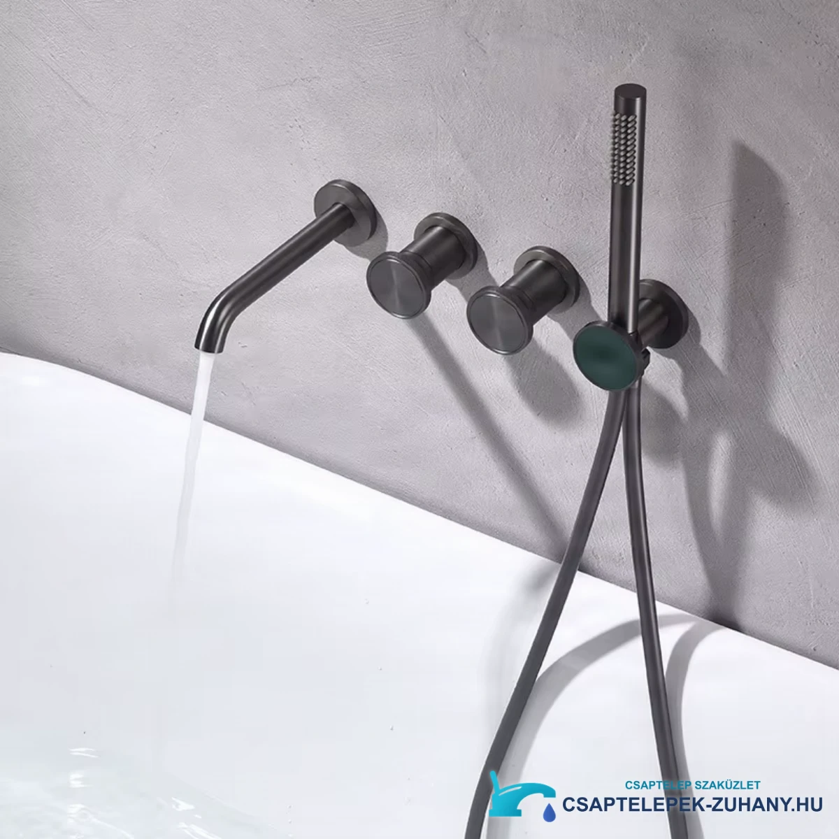 Shower Set All ELITE EDITION BSC1717 zuhanyszett gunmetal szürke kivitelben