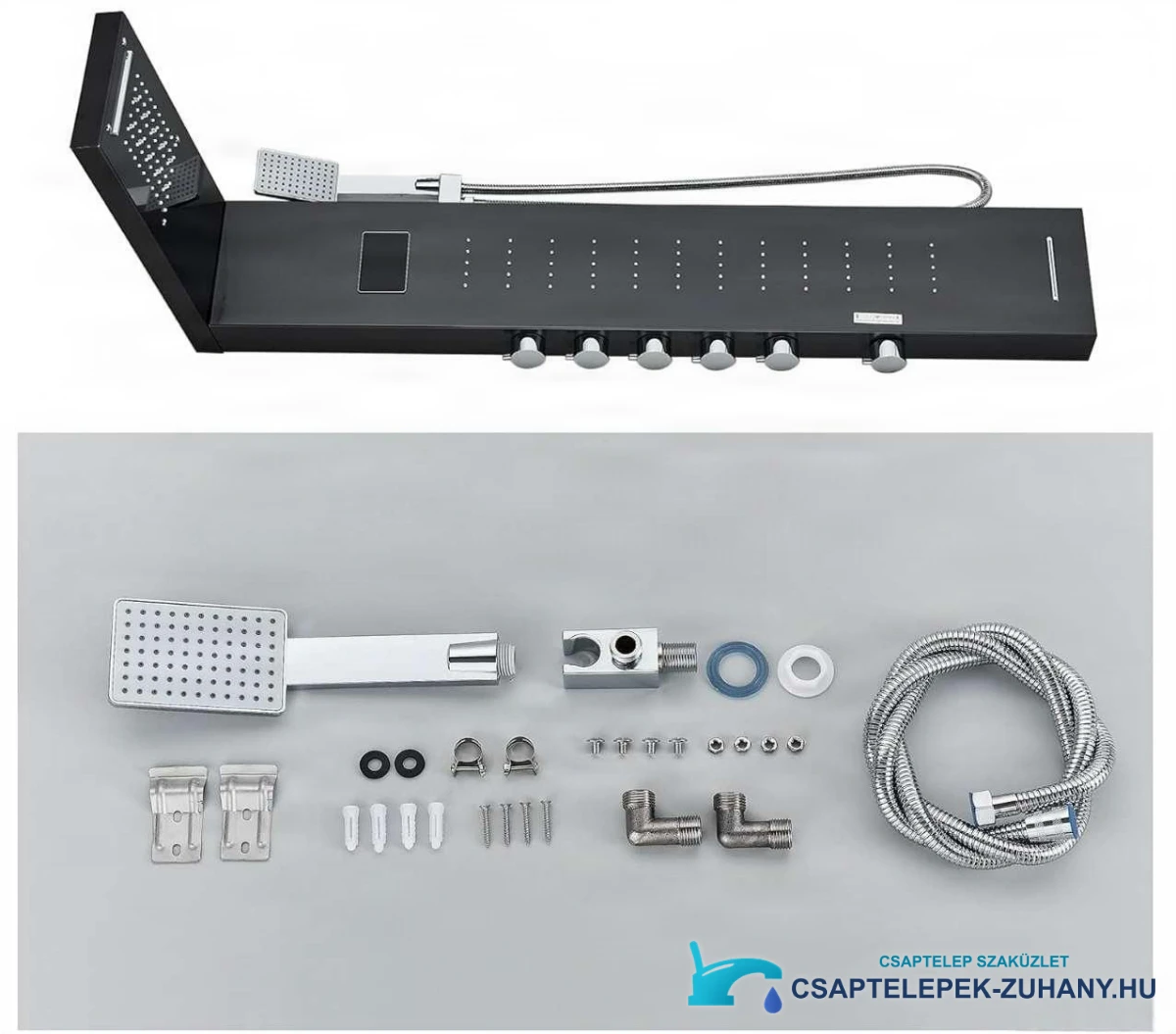 Luxury Shower Panel With Led Display Shower System Eyn Bsp2040 21