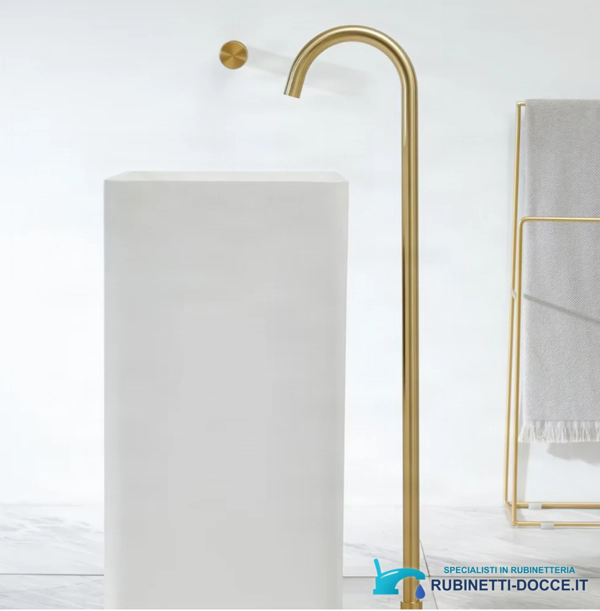 Miscelatore da pavimento per lavabo ELITE EDITION BSF1025 in più finiture