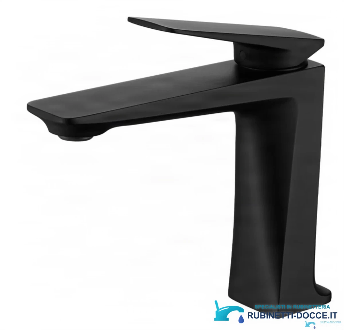 Miscelatore per lavabo ELITE EDITION BS1910 da piano in ottone, in più finiture tra cui cromo e nero opaco