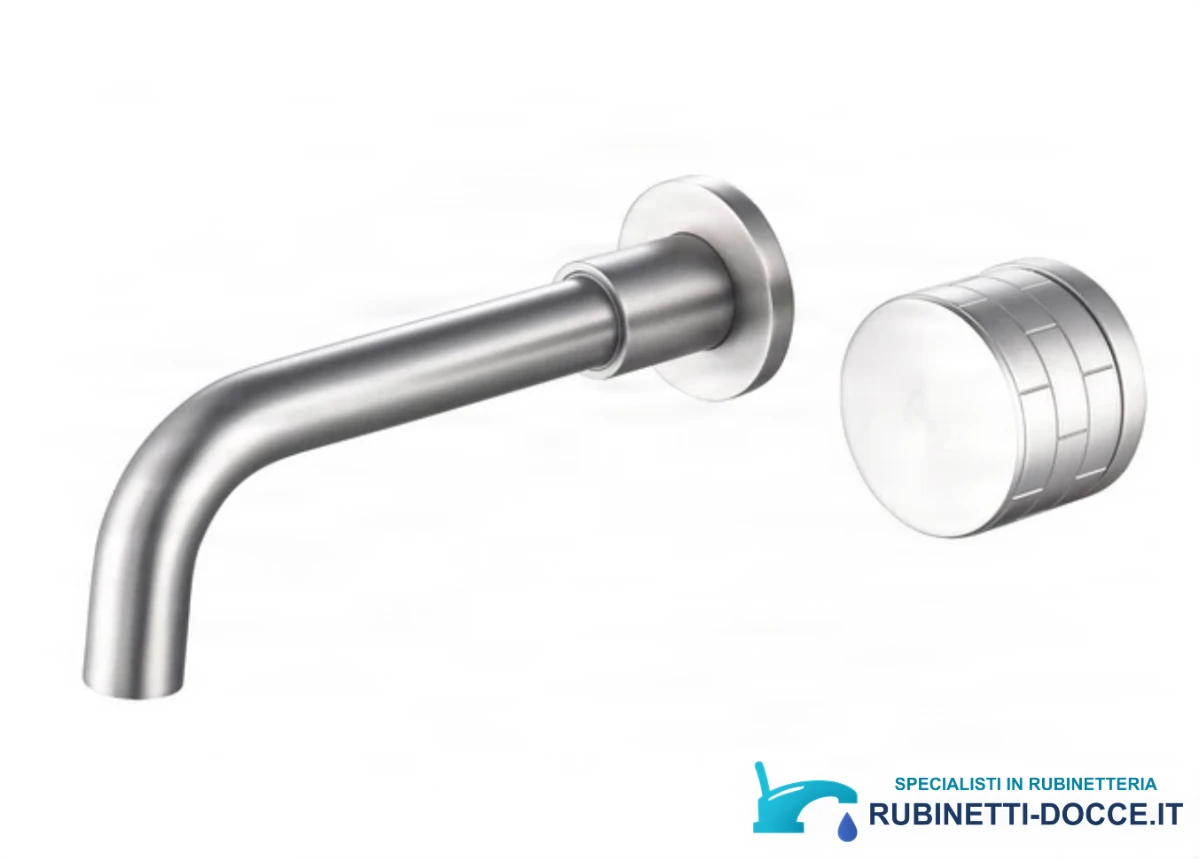 Rubinetto per lavabo a incasso ELITE EDITION BSW1447 in ottone con bocca girevole, disponibile in più finiture