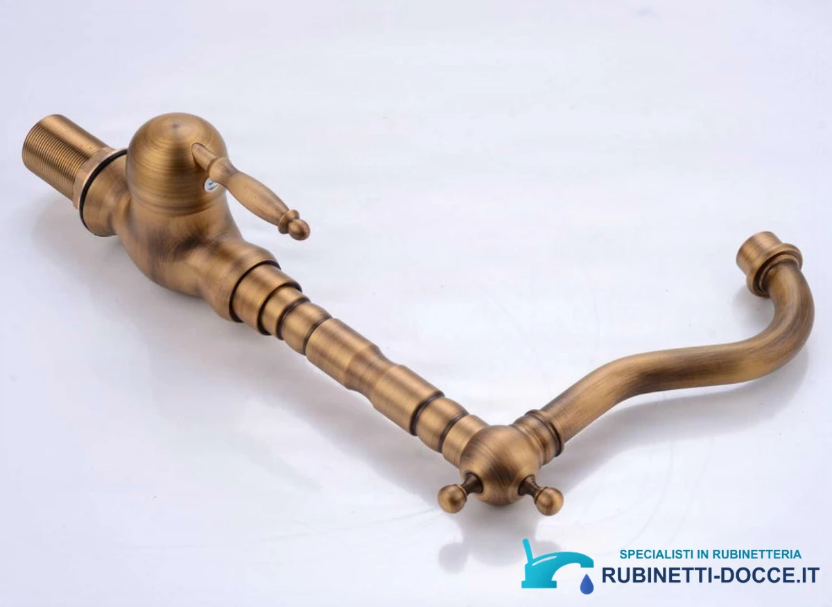 Rubinetto per lavabo EYN VA1646 con bocca girevole, due altezze e più finiture