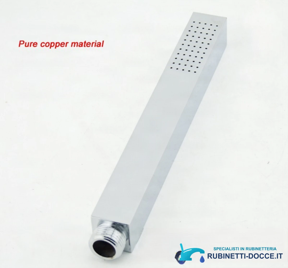Sistema doccia da incasso EYN con LED PTS50425, finitura cromata lucida