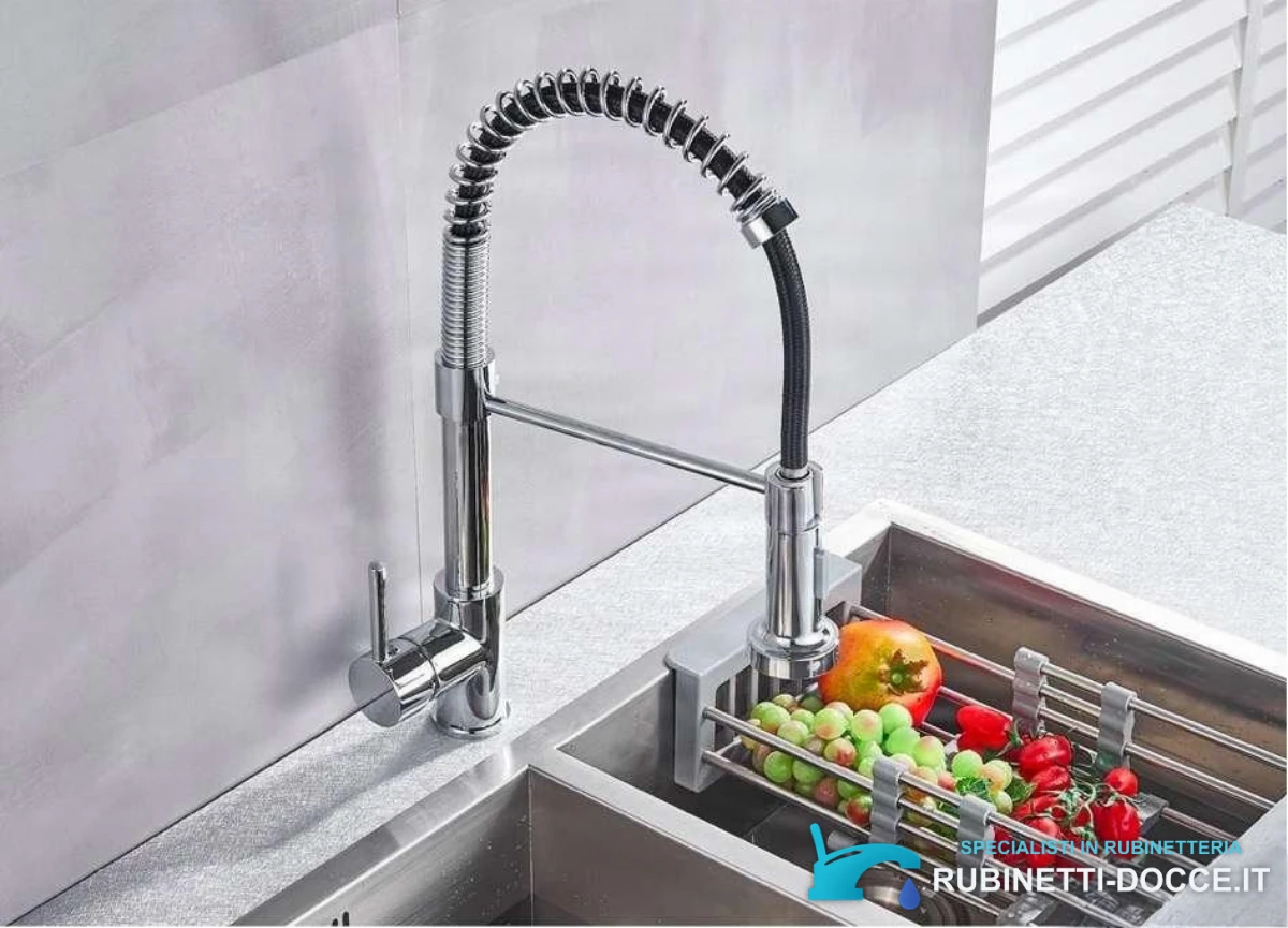 Crna Kuhinjska Armatura Kb1507 Izvlecna Pipa Za Kuhinjo V Crni Barvi 31