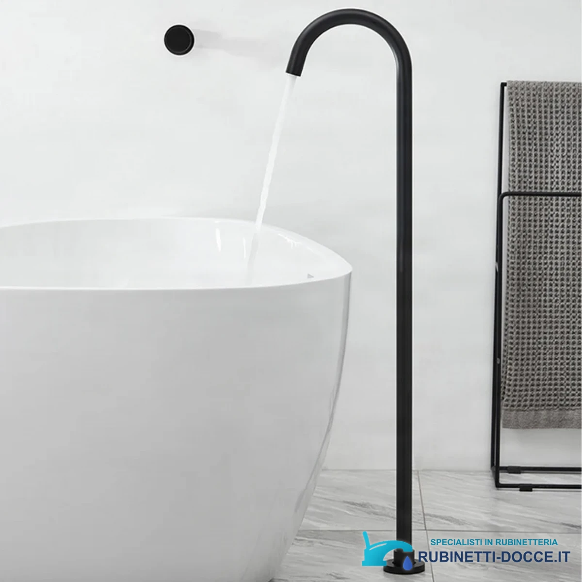 Miscelatore da pavimento per lavabo ELITE EDITION BSF1025 in più finiture