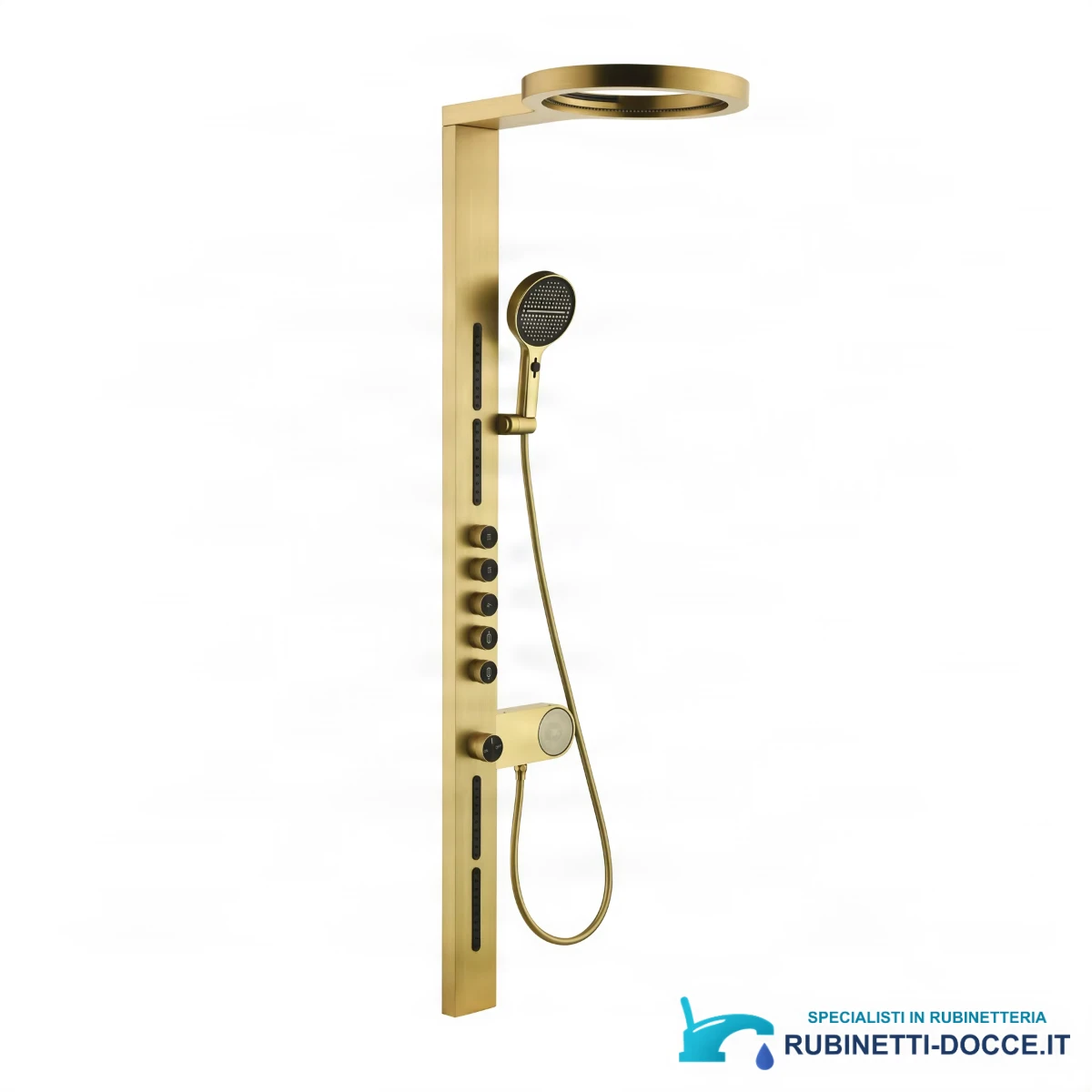ELITE EDITION BSW1726 in oro spazzolato con doccetta