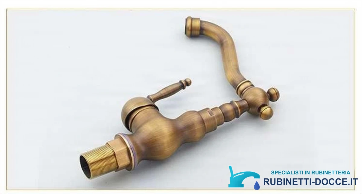 Rubinetto per lavabo EYN VA1646 con bocca girevole, due altezze e più finiture