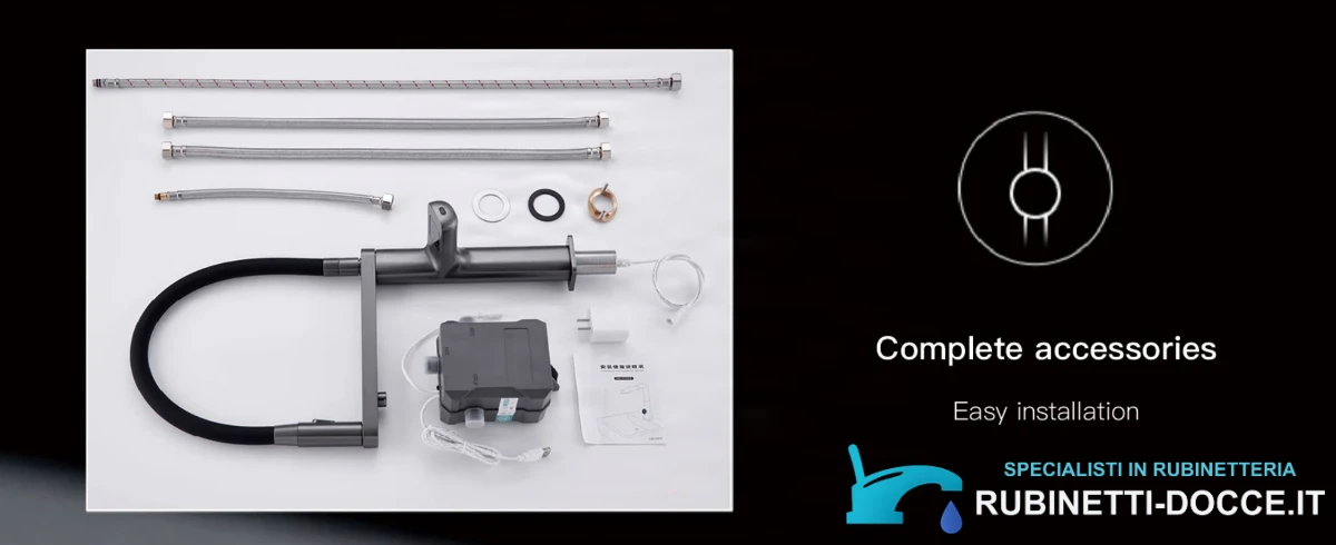 Caratteristiche del miscelatore da cucina di lusso ELITE EDITION KFS1814: contenuto completo della confezione