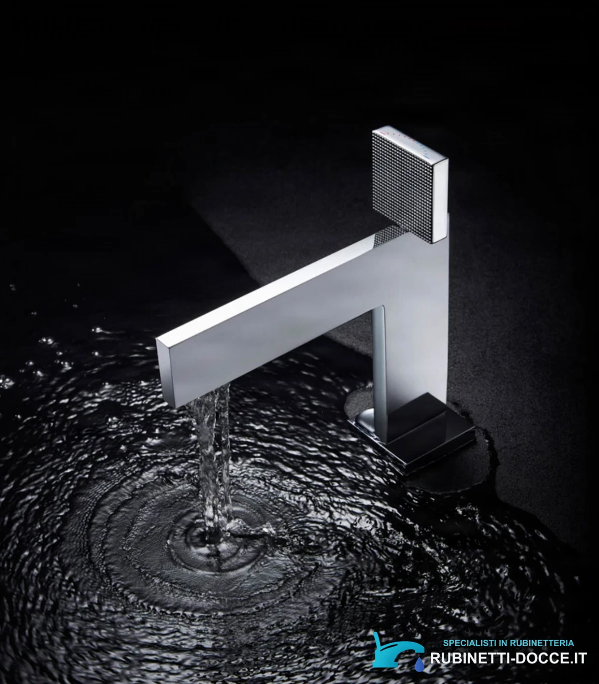 Rubinetto da bagno ELITE EDITION BS1420 in ottone con getto a cascata, disponibile in più finiture